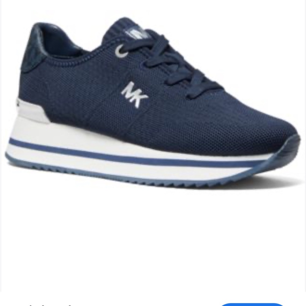 MICHAEL Michael Kors
Gently used Monique Knit Train Lace-Up  Running Sneakers